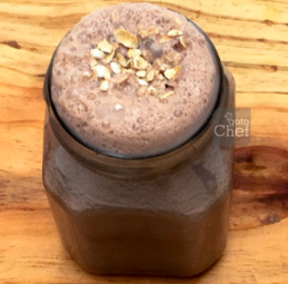 Chocolate Oats Breakfast Smoothie Recipe